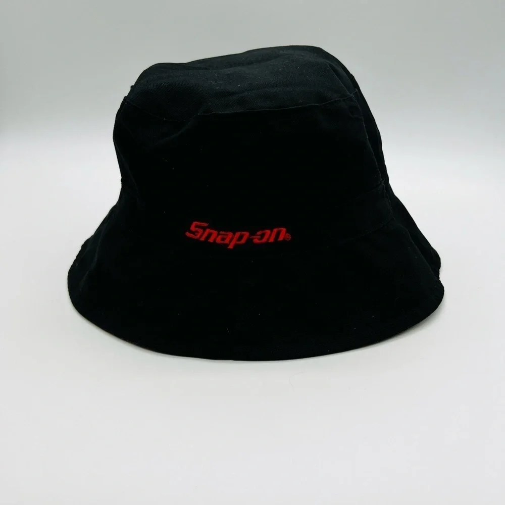 Snap On Tools Black and Red Logo Bucket Hat New Without Tags
